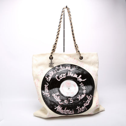 Paris-Cuba Canvas Large Shopping Tote 23M