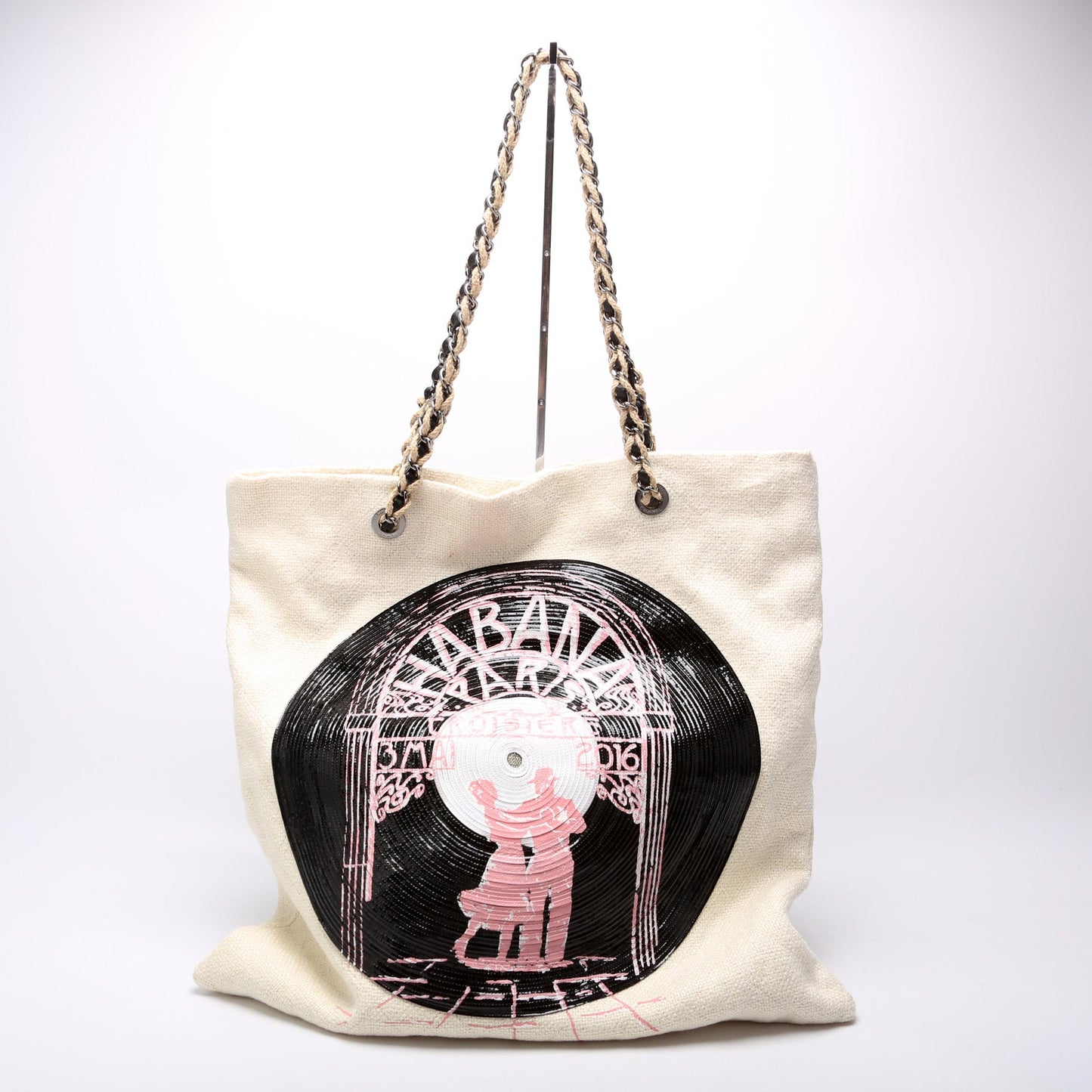Paris-Cuba Canvas Large Shopping Tote 23M