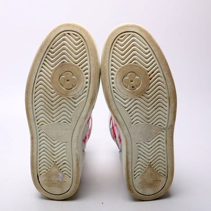 Monogram Multicolor Hightop Sneakers Size 36.5