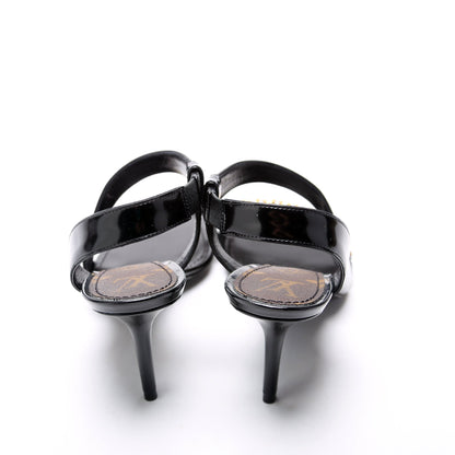 Logo Patent Sandal Pumps Size 39