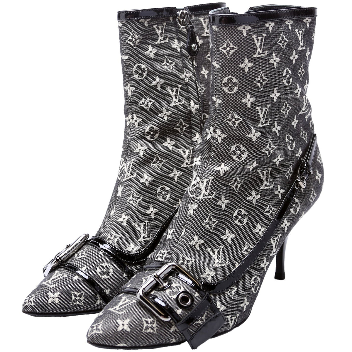Monogram Ankle Booties Size 38