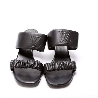 Leather Sandal Pumps Size 39