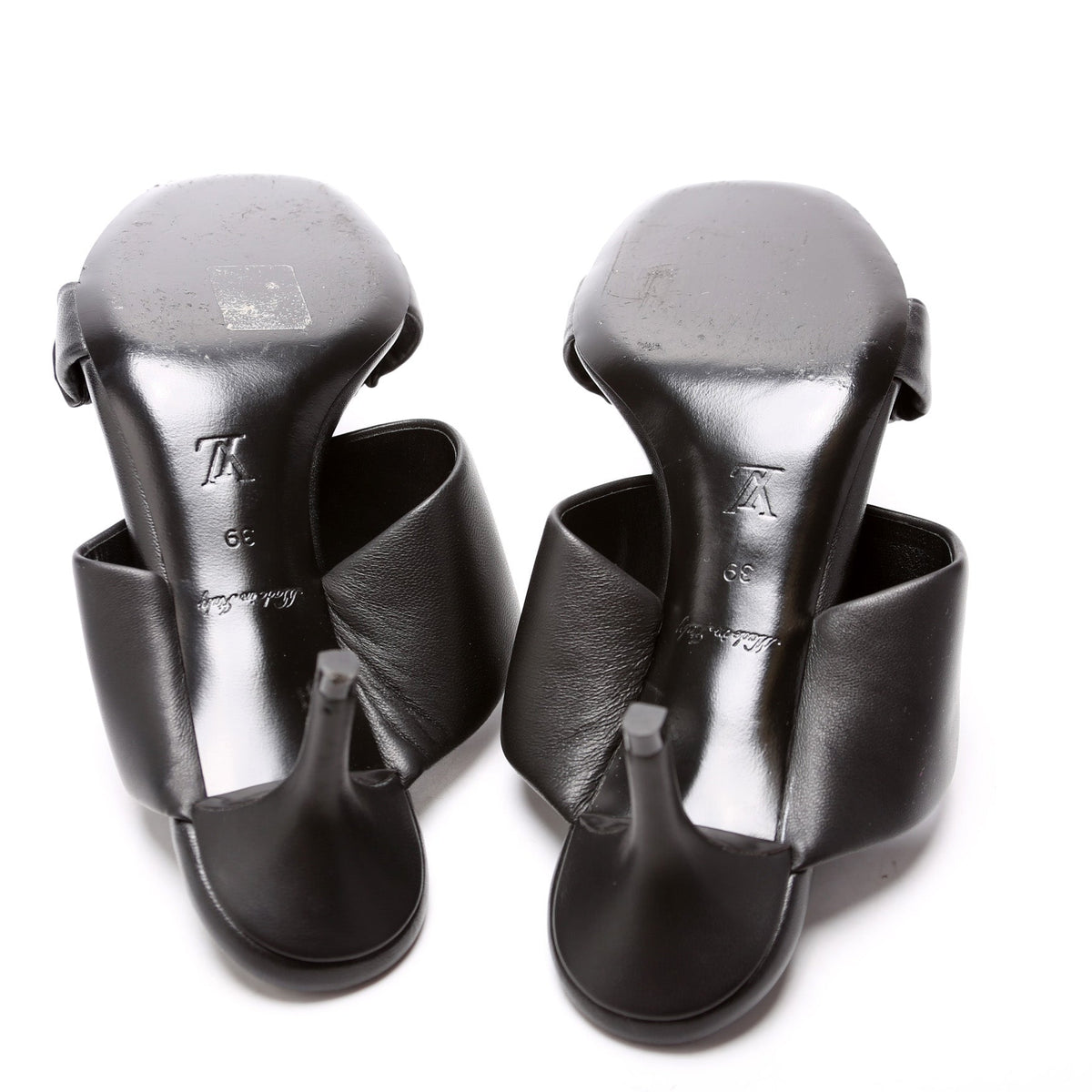Leather Sandal Pumps Size 39