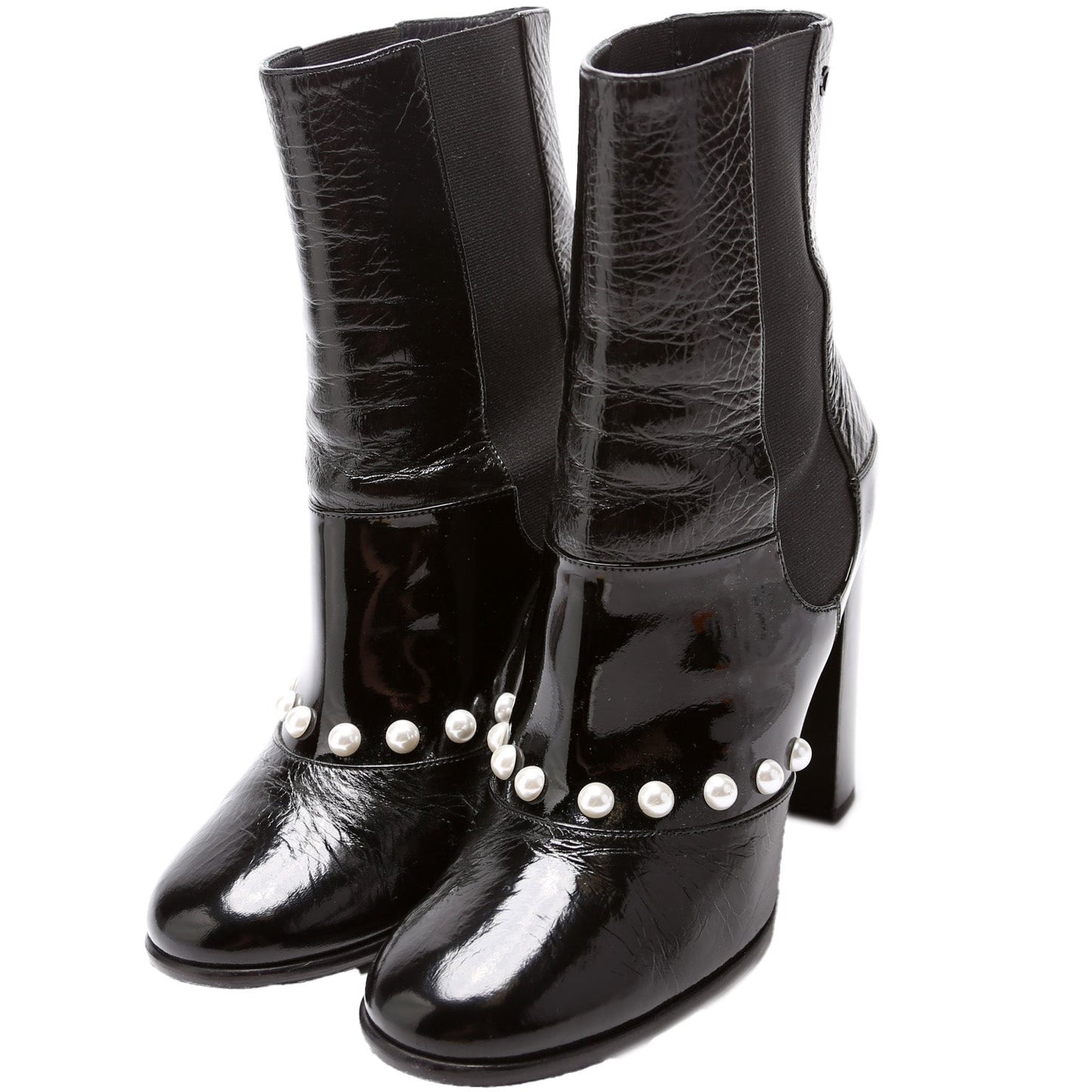 Pearl Ankle Booties Size 40