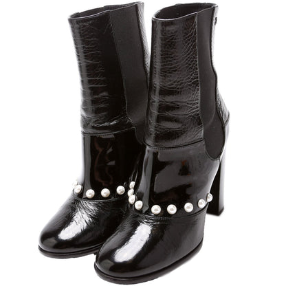 Pearl Ankle Booties Size 40
