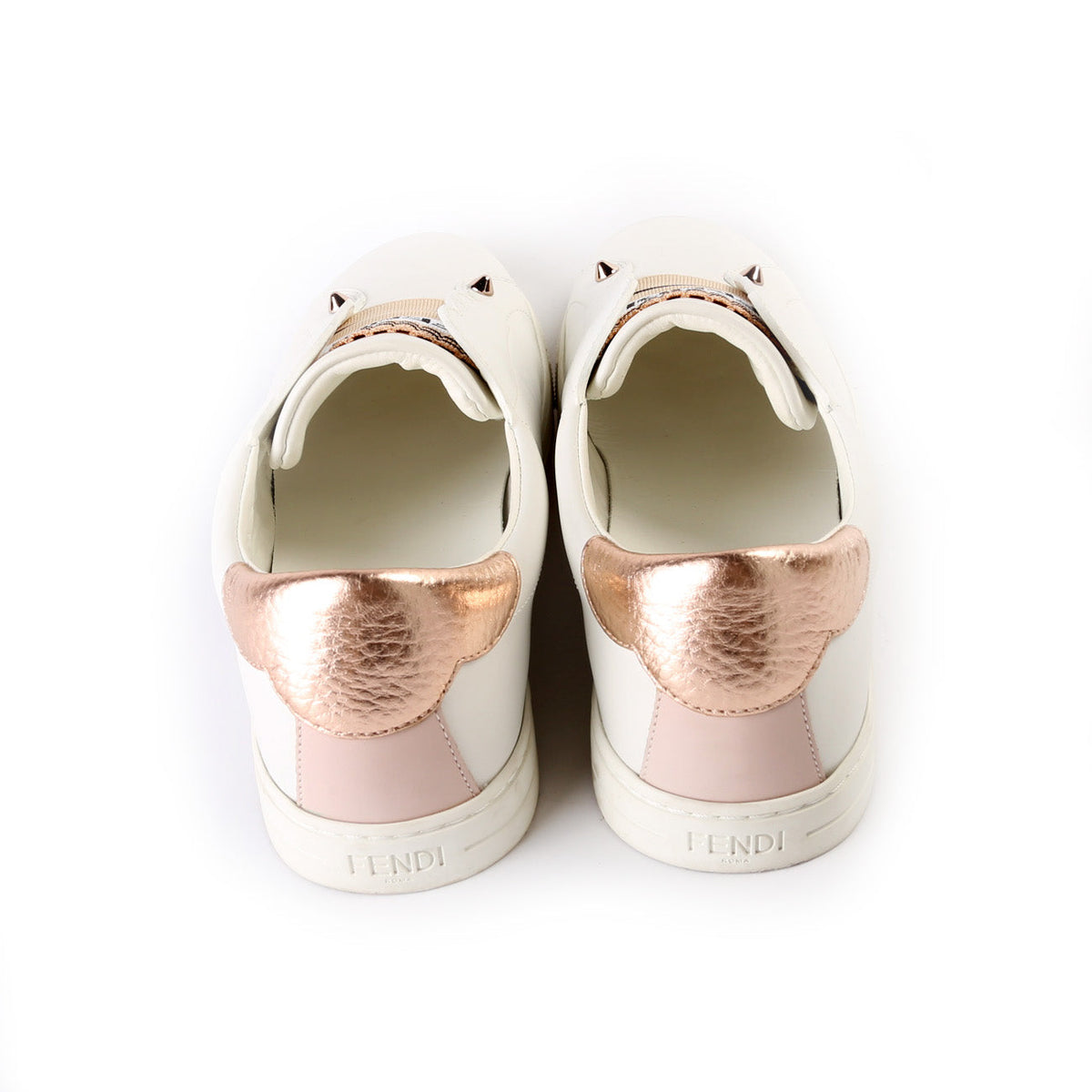 Leather Logo Sneakers Size 37.5