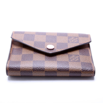 Louis-Vuitton Victorine Wallet Damier Ebene