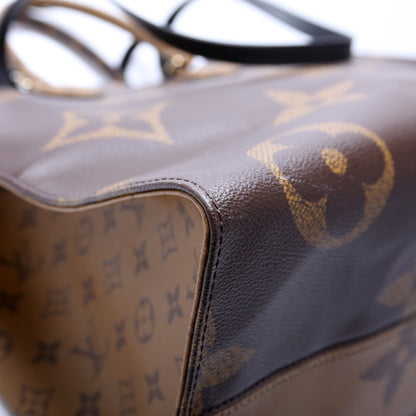 Louis-Vuitton ONTHEGO GM Reverse Monogram
