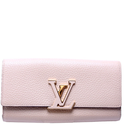 Louis-Vuitton Capucines Wallet Large Plain
