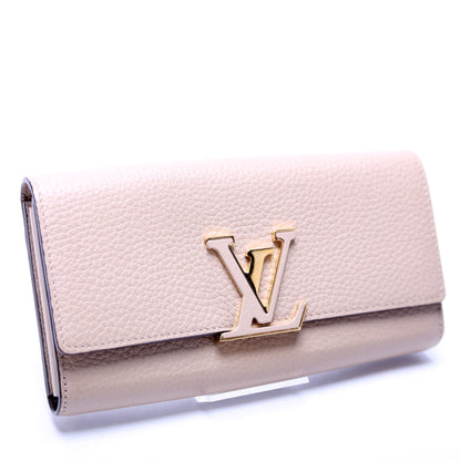 Louis-Vuitton Capucines Wallet Large Plain
