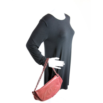 Half Moon Caviar Flap 12M