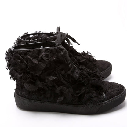 Floral Mesh Lace High Top Size 37.5