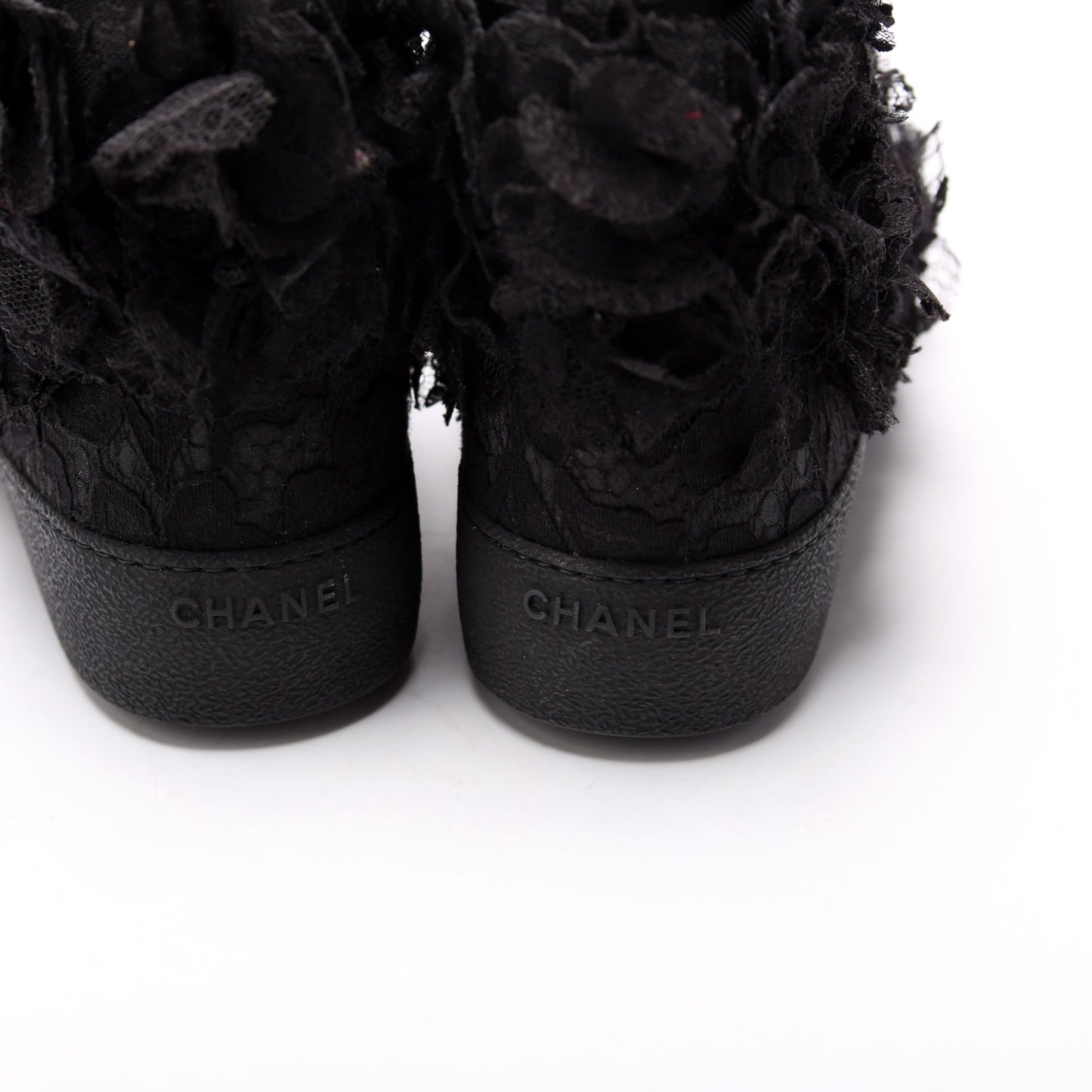 Floral Mesh Lace High Top Size 37.5