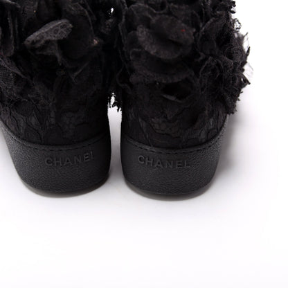 Floral Mesh Lace High Top Size 37.5