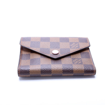 Victorine Wallet Damier Ebene