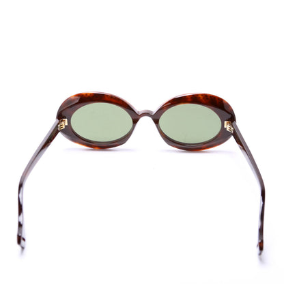 GG0618S Crystal Oval Acetate Sunglasses