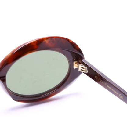 GG0618S Crystal Oval Acetate Sunglasses