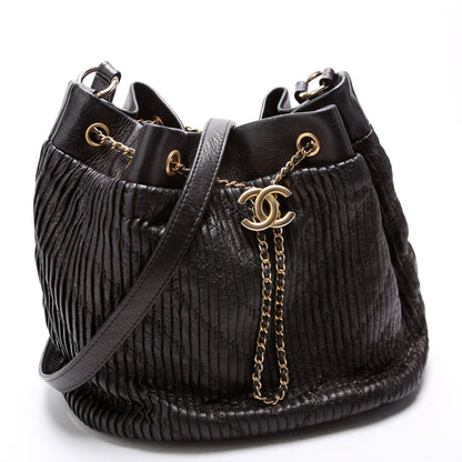 Coco Pleats Drawstring Bag 24M