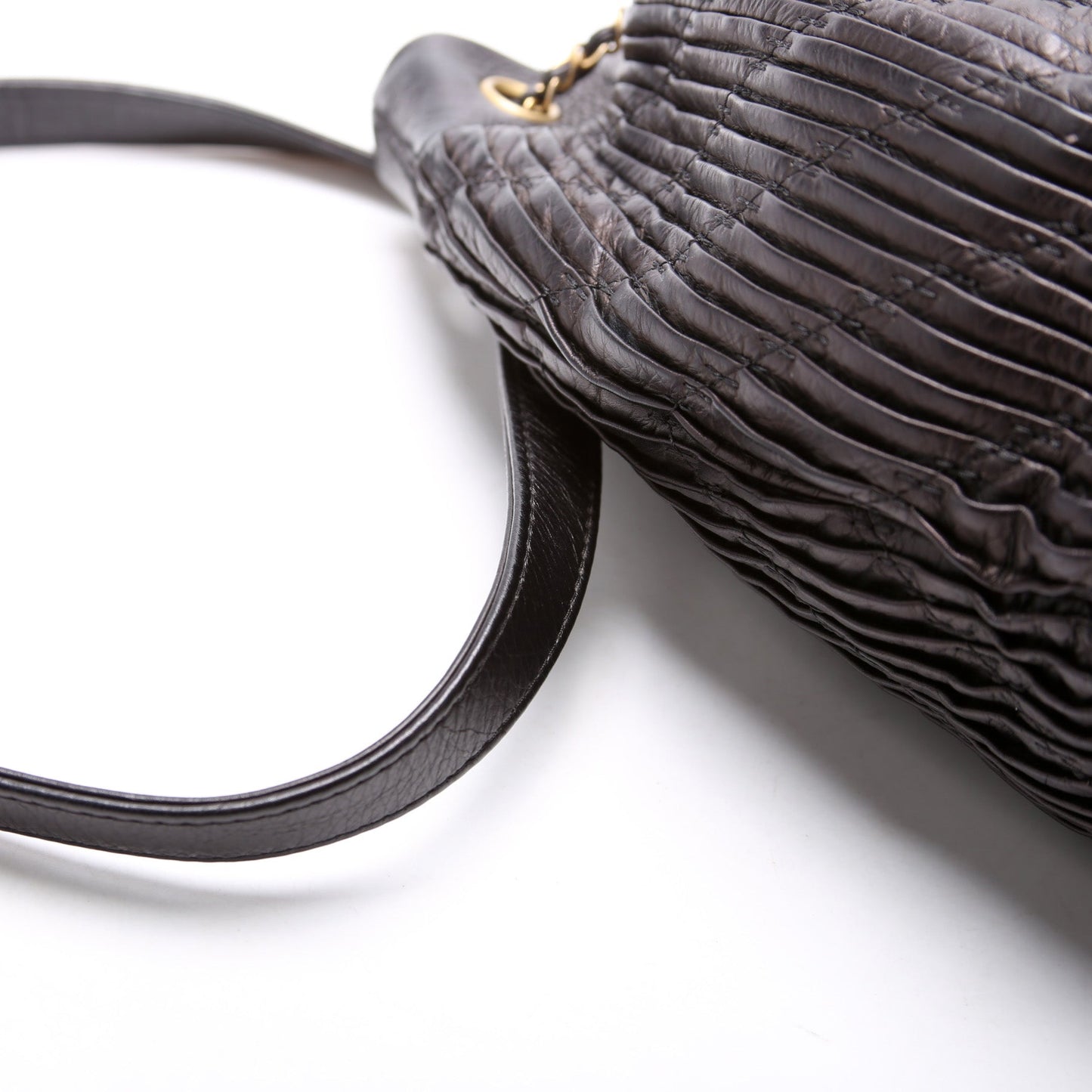 Coco Pleats Drawstring Bag 24M