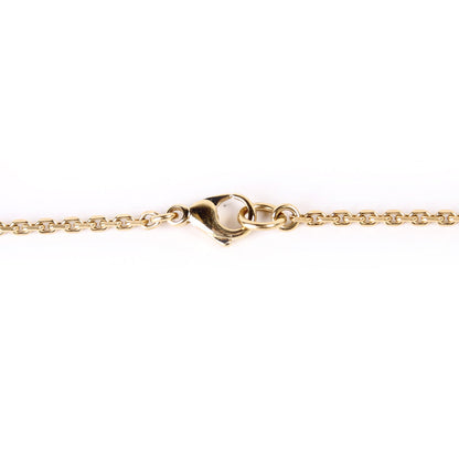 CC Round Pearly Pendant and Crystal