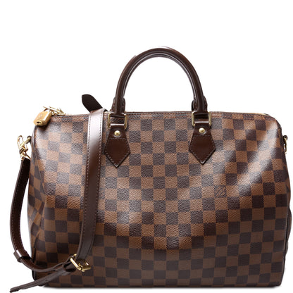 Speedy 35 Bandouliere Damier Ebene
