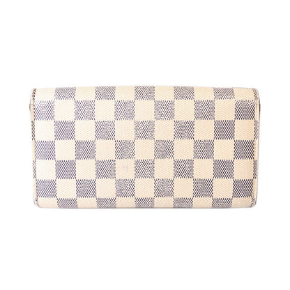 Sarah Wallet Damier Azur