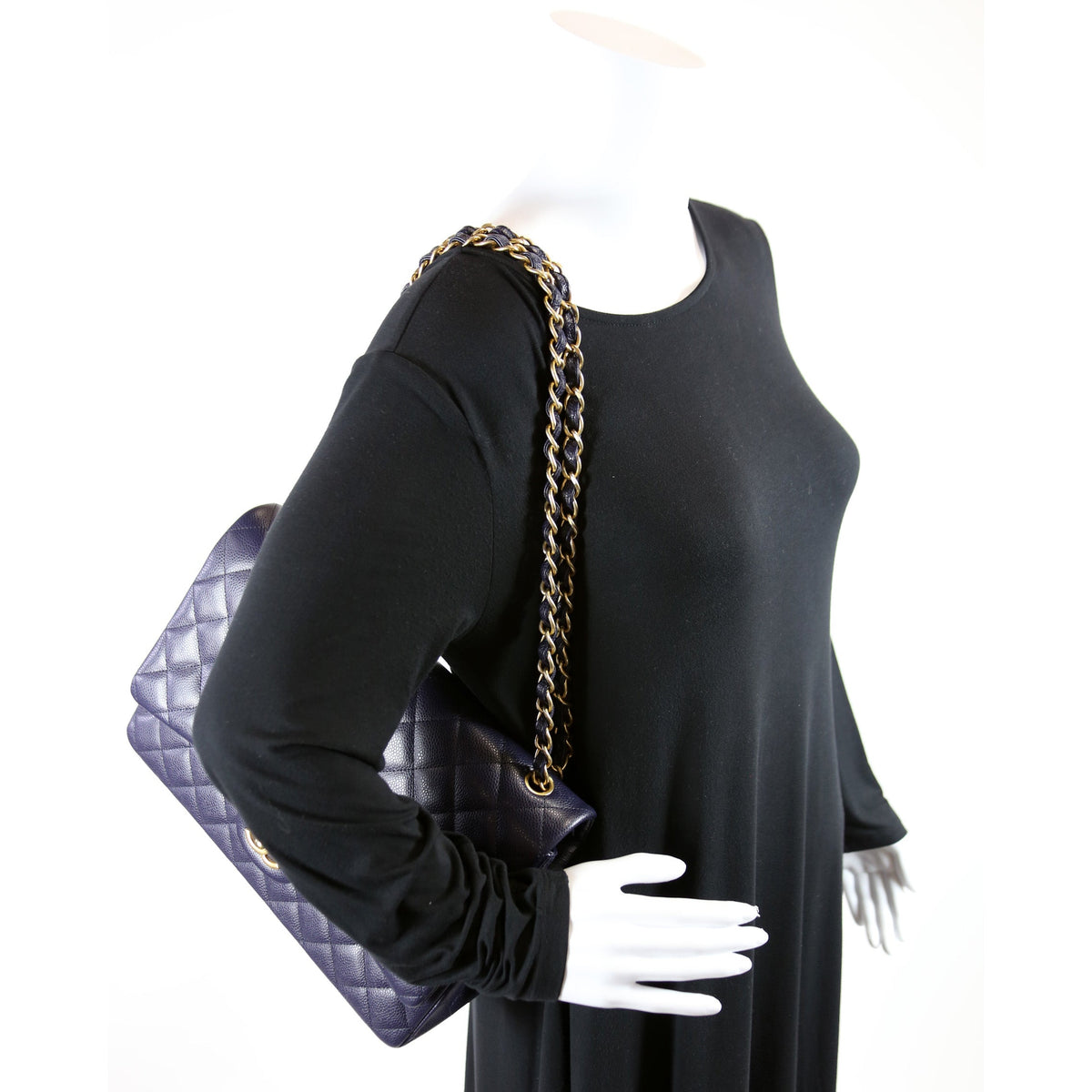 Classic Flap Maxi Caviar 21-24M