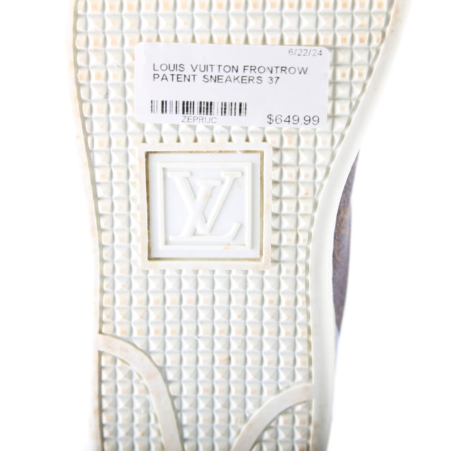 Frontrow Patent Sneakers Size 37