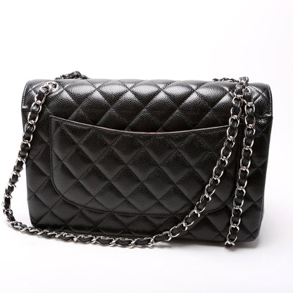 Classic Flap Jumbo Caviar RFID