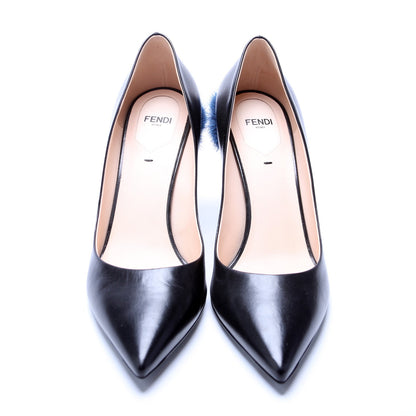 Leather Pointed Toe Pumps Size 39