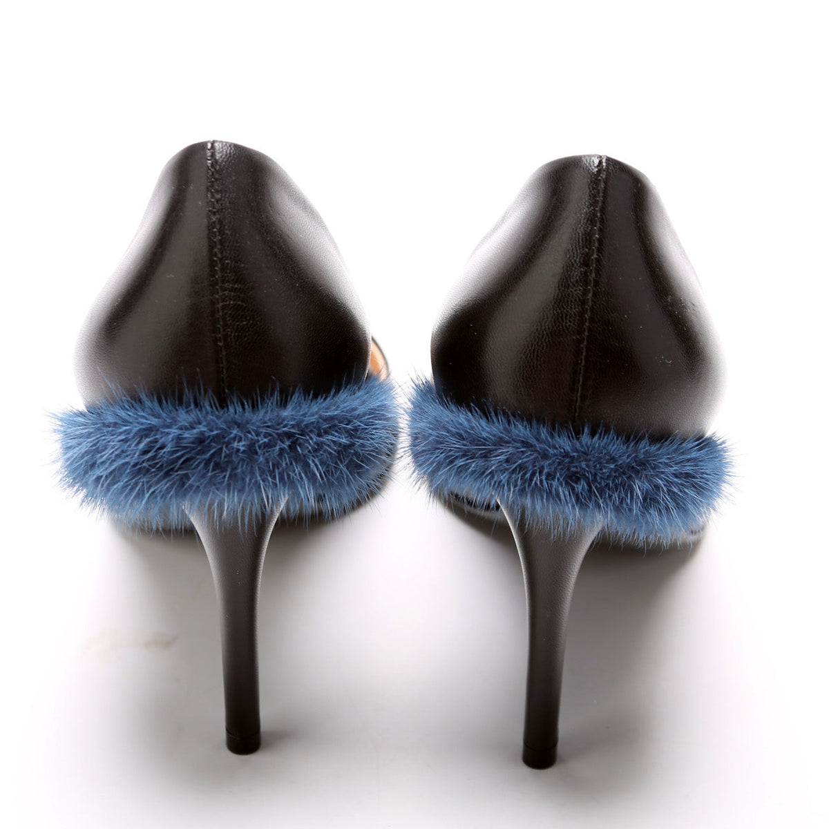 Leather Pointed Toe Pumps Size 39
