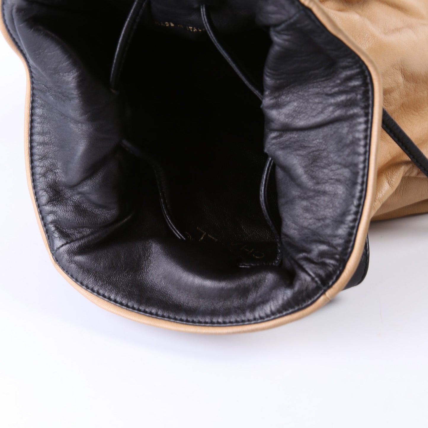 CC Drawstring Mini Handbag Lambskin Vintage 5M