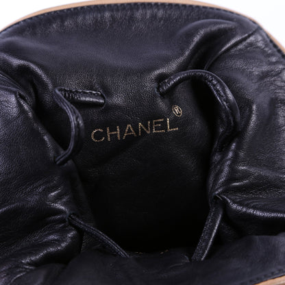 CC Drawstring Mini Handbag Lambskin Vintage 5M