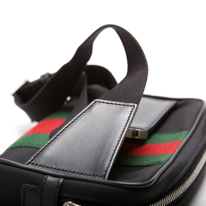 680919 Techno Canvas Web Slim Belt Bag