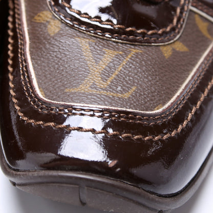 Globe Trotter Patent/Monogram Sneakers Size 38.5