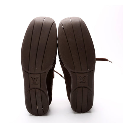 Globe Trotter Patent/Monogram Sneakers Size 38.5