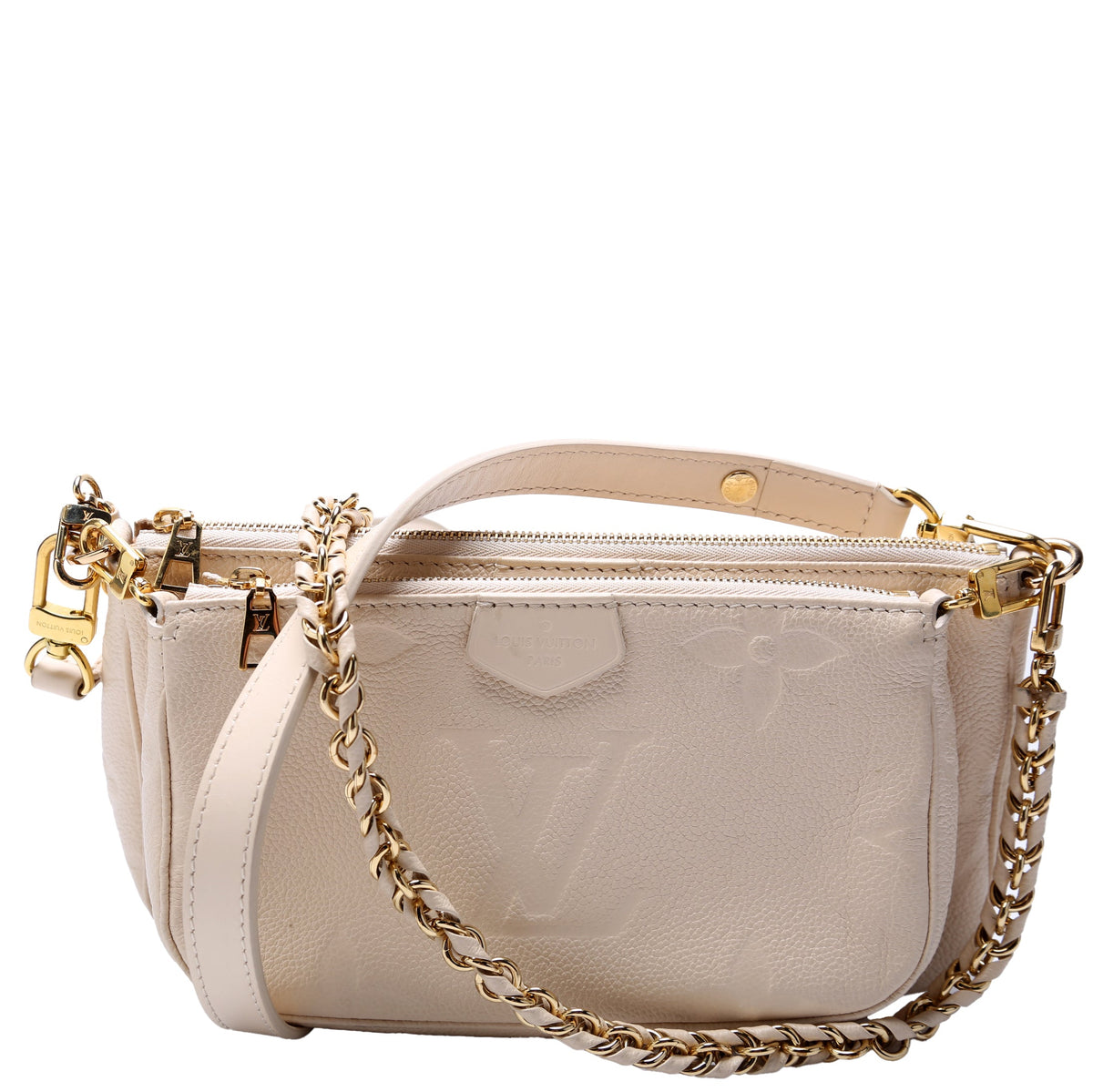 Multi Pochette Empreinte Cream