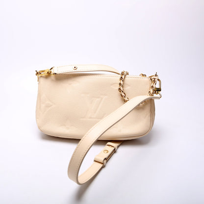 Multi Pochette Empreinte Cream
