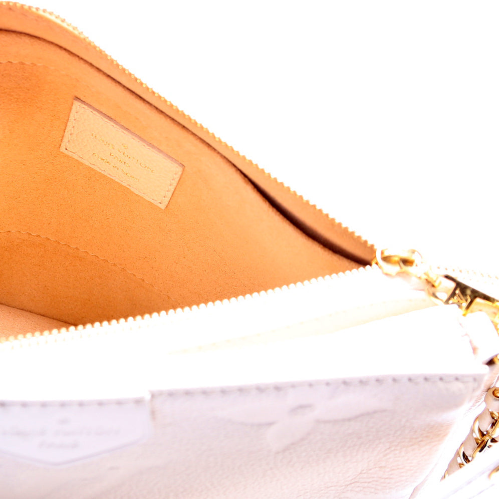 Multi Pochette Empreinte Cream
