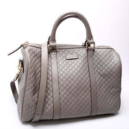 449646 Boston With Strap Guccissima