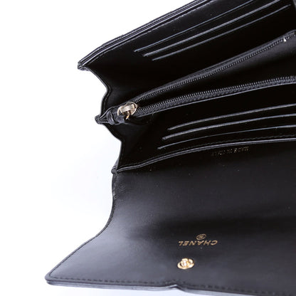 Filigree Medium Flap Wallet Caviar 25M