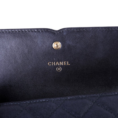 Filigree Medium Flap Wallet Caviar 25M