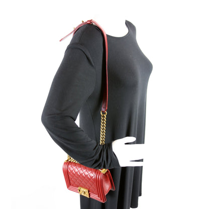 Boy Flap Small Lambskin 21-24M
