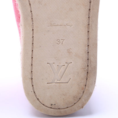 Blue Shore Canvas Espadrilles Size 37