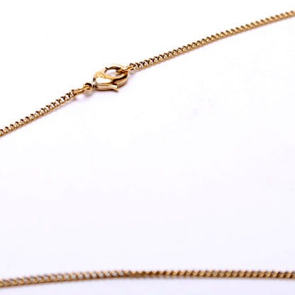 Crystal CC Bow Necklace
