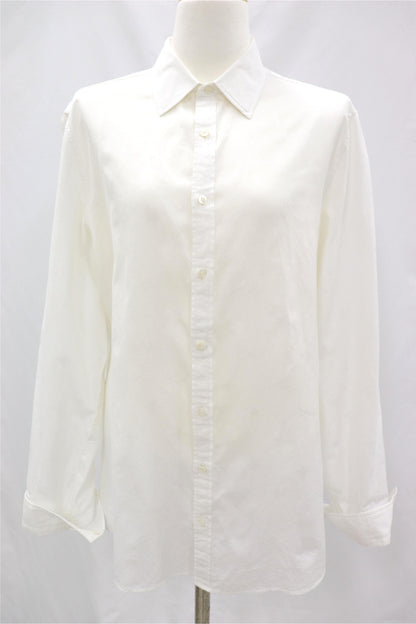 Gucci Cotton Poplin Women's Shirt White 12345 98875025