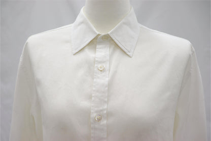 Gucci Cotton Poplin Women's Shirt White 12345 98875025