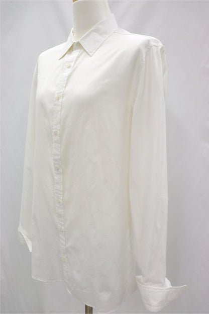 Gucci Cotton Poplin Women's Shirt White 12345 98875025
