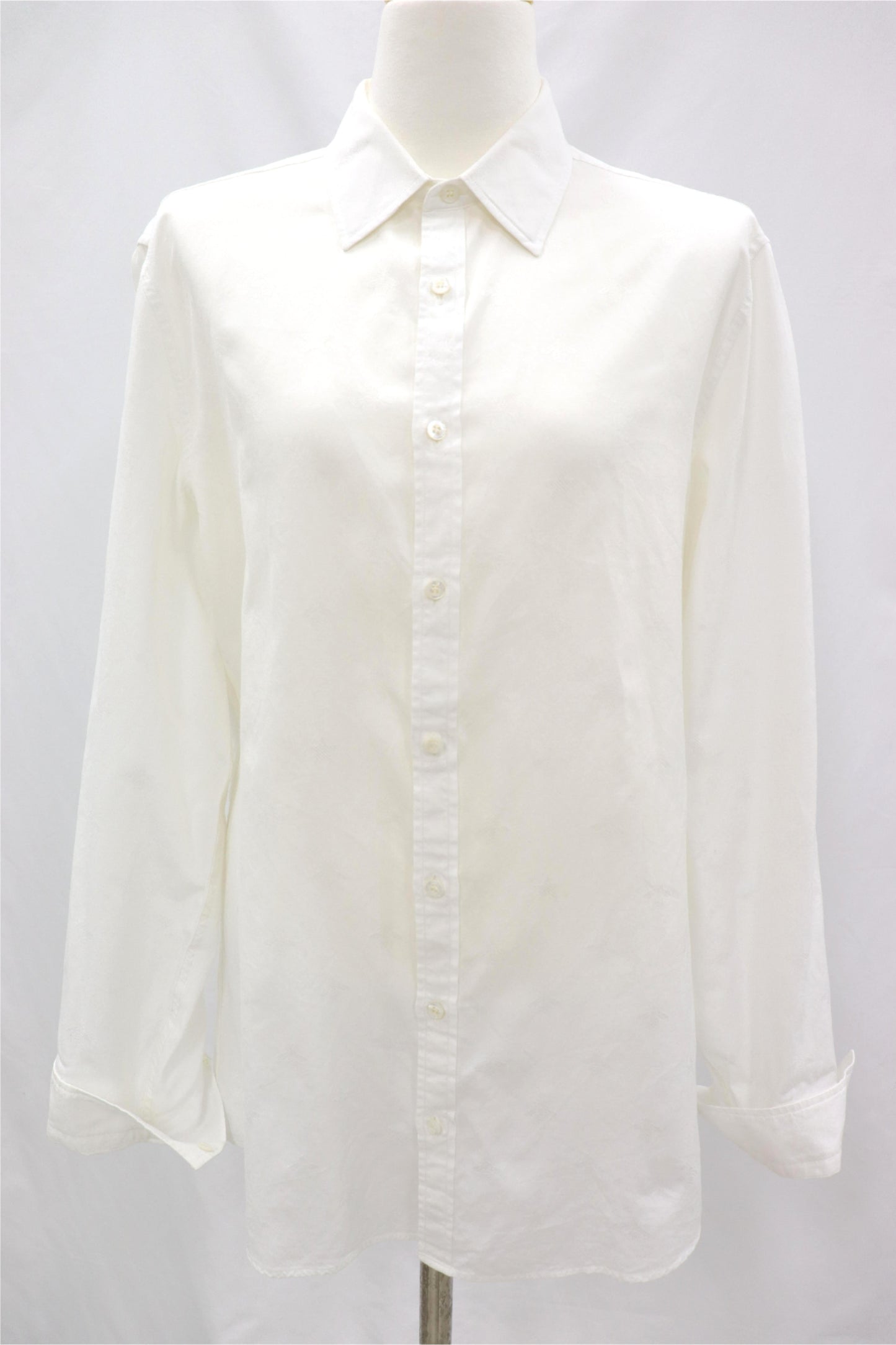 Gucci Cotton Poplin Women's Shirt White 12345 98875025