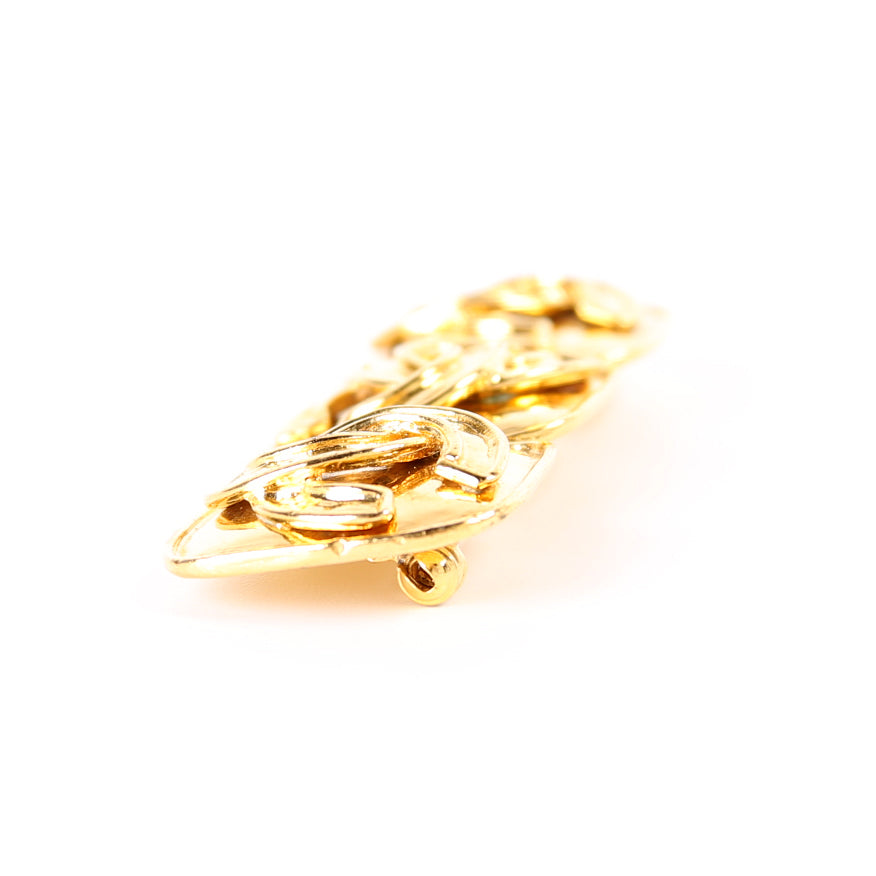 CC Triple Square Brooch